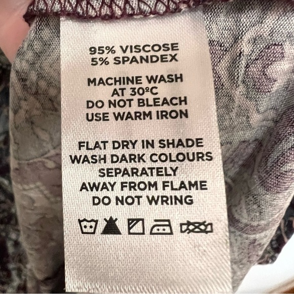 NWT Fratini Woman Patterned 3/4 Sleeve Dress size medium - Picture 12 of 16